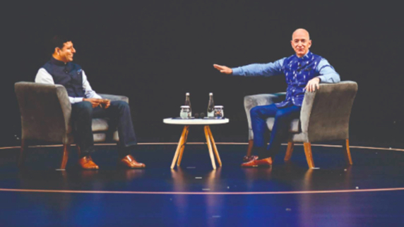 Jefferson Bezos in an interview