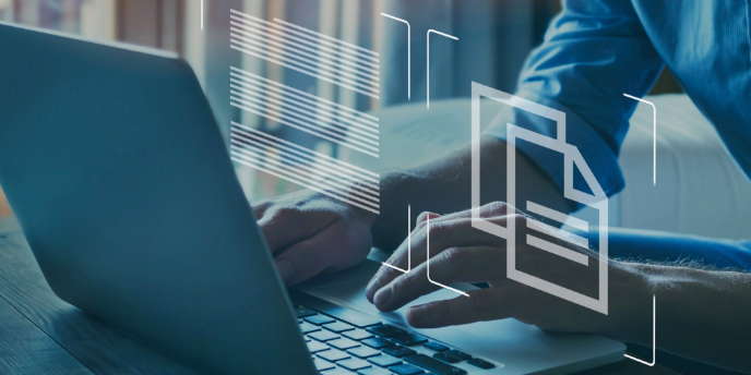 digitizing documents with a computer