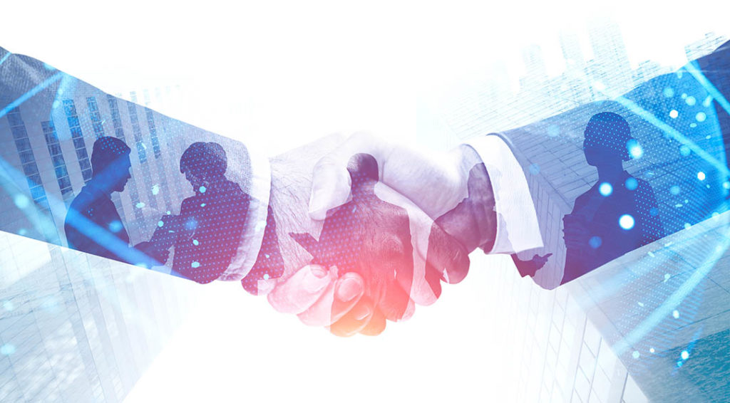 partnership handshake