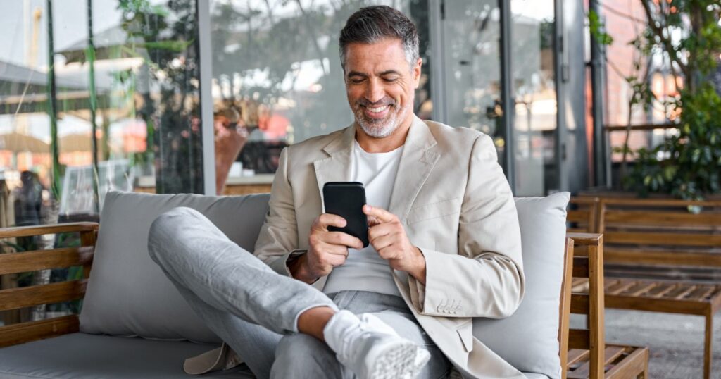 businessman making payments with FedNow