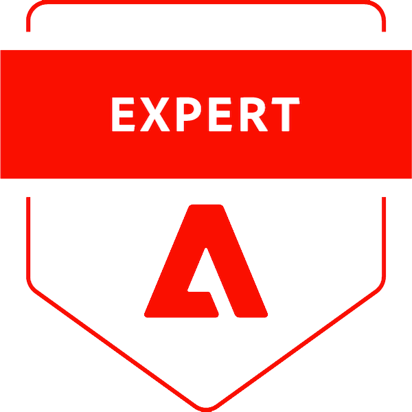 Adobe Certified Expert Experience Badge
