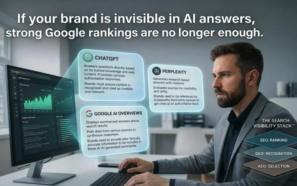 GEO vs SEO vs AEO: A Practical Framework for Modern Search Teams