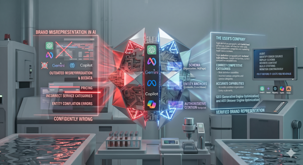 Brand Misrepresentation in AI: Fix It Before It Costs You Revenue